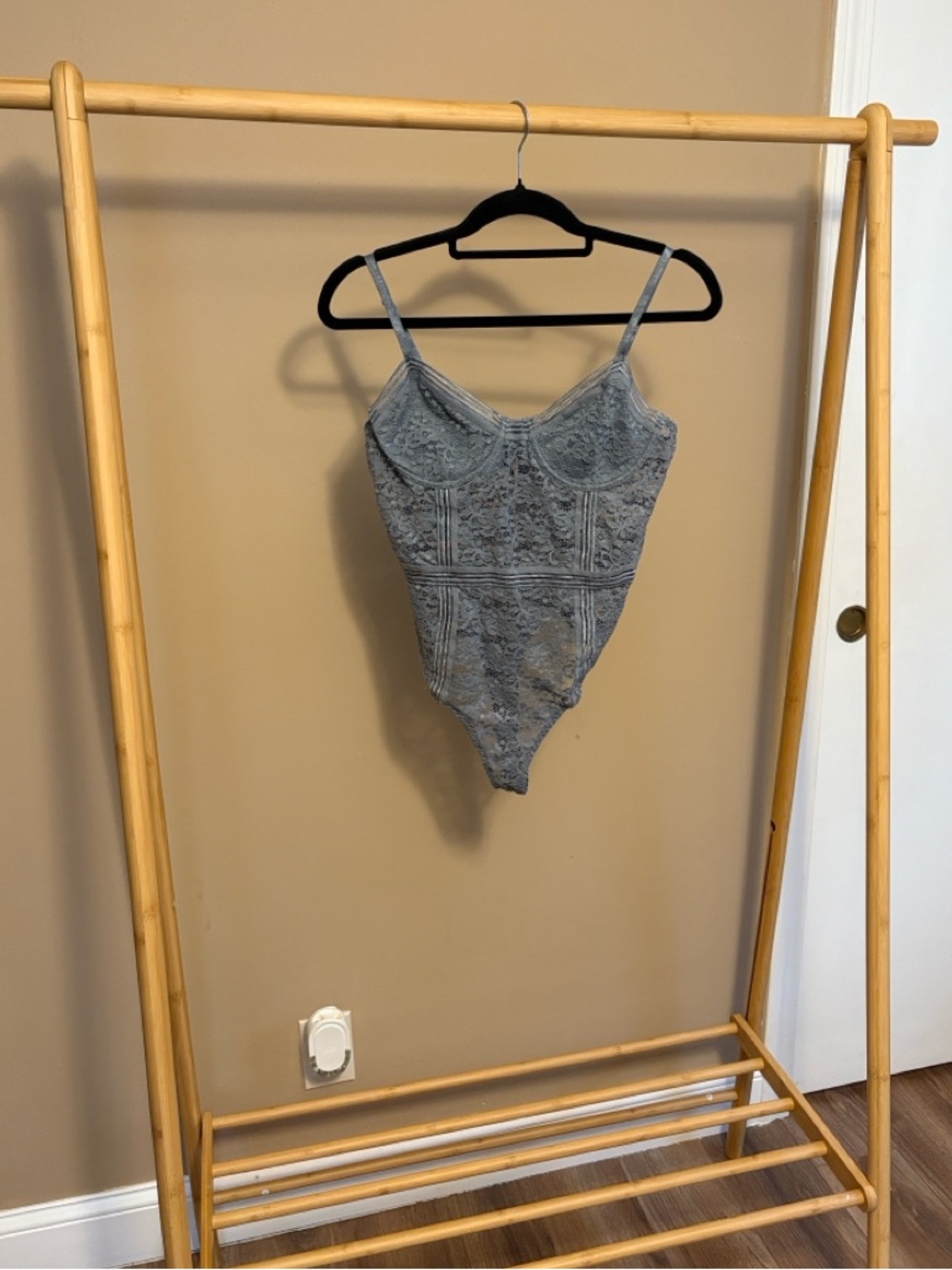 Fashion Nova Lace One-Piece Bodysuit